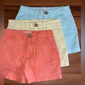 Girl’s Copper Key Chino Shorts Bundle - size 7